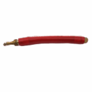 VALVE EXT FLEXIBLE 175mm RED Schr