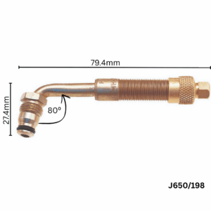 L/B SWIVEL VALVE 650/198 without Spud