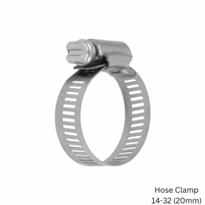 HOSE CLAMP TYPE 14-32 (20mm HOSE)