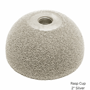 RASP CUP 2"" SILVER 170 GRIT