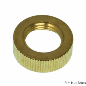 VALVE RIM NUT BRASS