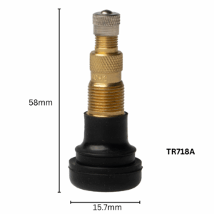 VALVE TRACTOR TUBELESS TR718A 15.7mm RIMHOLE
