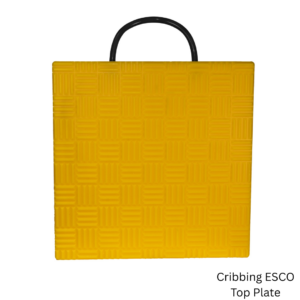 CRIBBING ESCO TOP PLATE - YELLOW (430382)