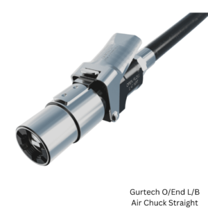 AIR CHUCK L/B LOCK-ON STRAIGHT O/END FEM GURTECH